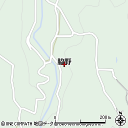佐賀県伊万里市東山代町脇野周辺の地図
