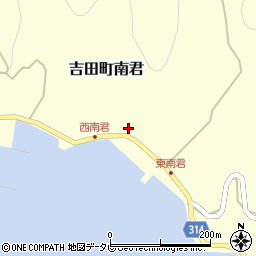 愛媛県宇和島市吉田町南君620周辺の地図