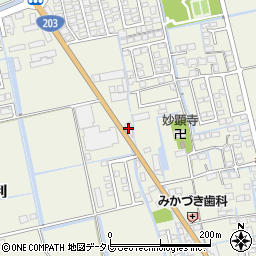 佐賀県小城市江利940-3周辺の地図
