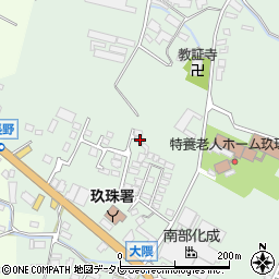 大分県玖珠郡玖珠町大隈272-9周辺の地図