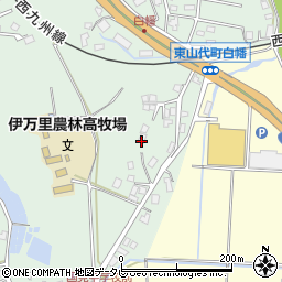 佐賀県伊万里市東山代町長浜1650周辺の地図