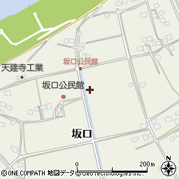 佐賀県三養基郡みやき町坂口周辺の地図
