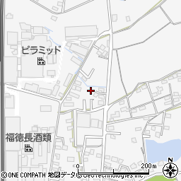 福岡県久留米市荒木町荒木1135-2周辺の地図