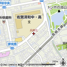 兵庫北周辺の地図