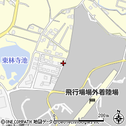 東林寺公園トイレ周辺の地図
