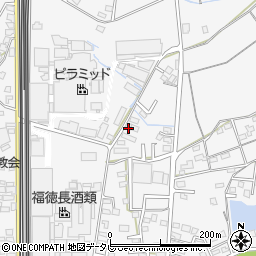 福岡県久留米市荒木町荒木1126-17周辺の地図