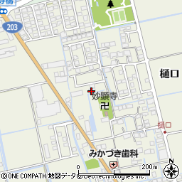 佐賀県小城市樋口983周辺の地図