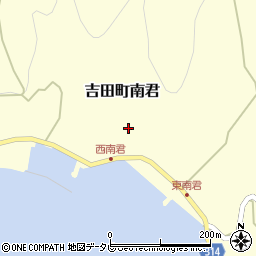 愛媛県宇和島市吉田町南君600周辺の地図