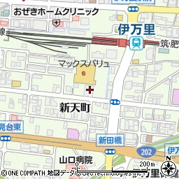〒848-0041 佐賀県伊万里市新天町の地図