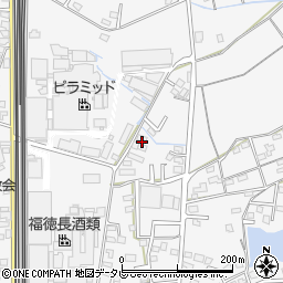 福岡県久留米市荒木町荒木1126-1周辺の地図