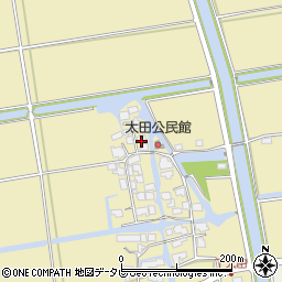 佐賀県神埼市千代田町詫田1136周辺の地図