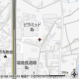福岡県久留米市荒木町荒木1121周辺の地図