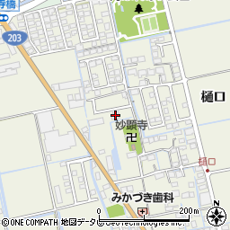 佐賀県小城市樋口1025周辺の地図