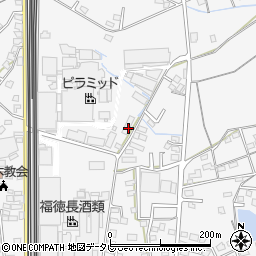 福岡県久留米市荒木町荒木1122周辺の地図
