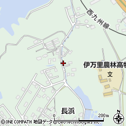 佐賀県伊万里市東山代町長浜1852周辺の地図