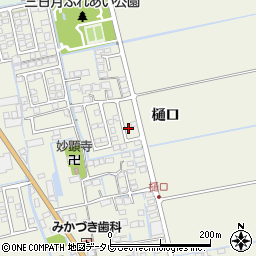 佐賀県小城市樋口1029周辺の地図