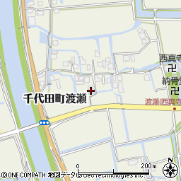 佐賀県神埼市千代田町渡瀬1100周辺の地図