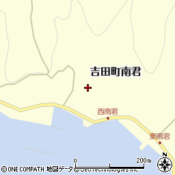 愛媛県宇和島市吉田町南君476周辺の地図