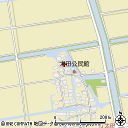 佐賀県神埼市千代田町詫田1138周辺の地図