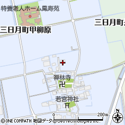 佐賀県小城市牛津町乙柳26周辺の地図