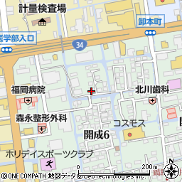 東和薬品佐賀東販売株式会社周辺の地図