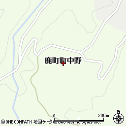 長崎県佐世保市鹿町町中野周辺の地図