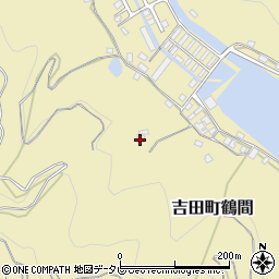 愛媛県宇和島市吉田町鶴間411周辺の地図