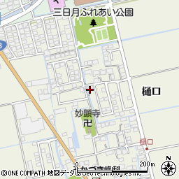 佐賀県小城市樋口1091周辺の地図