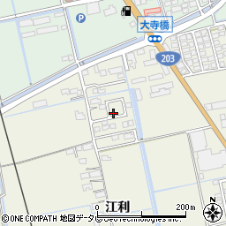 佐賀県小城市江利911周辺の地図