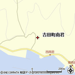 愛媛県宇和島市吉田町南君405周辺の地図