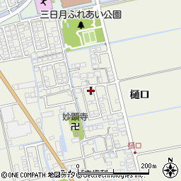 佐賀県小城市樋口1088周辺の地図