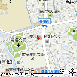 ケアパートナー佐賀周辺の地図