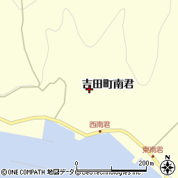 愛媛県宇和島市吉田町南君488周辺の地図