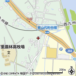 佐賀県伊万里市東山代町長浜1631周辺の地図