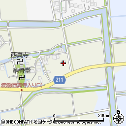 佐賀県神埼市千代田町渡瀬598周辺の地図