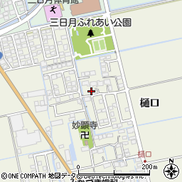 佐賀県小城市樋口1086周辺の地図