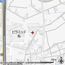 福岡県久留米市荒木町荒木647周辺の地図