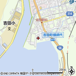 愛媛県宇和島市吉田町立間尻428-40周辺の地図