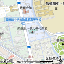 千代田館周辺の地図
