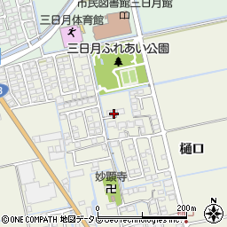 佐賀県小城市樋口1077周辺の地図