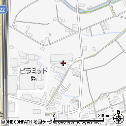 福岡県久留米市荒木町荒木645周辺の地図