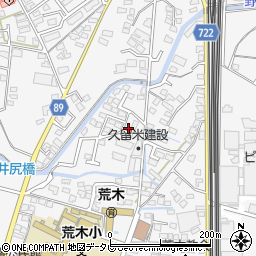 福岡県久留米市荒木町荒木1064周辺の地図