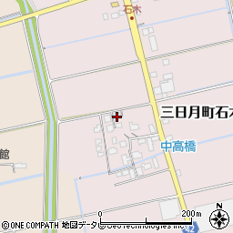 佐賀県小城市三日月町石木236周辺の地図