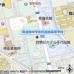 リファイン佐賀周辺の地図