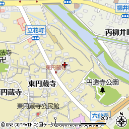 佐賀県伊万里市立花町東円蔵寺周辺の地図