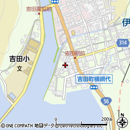 愛媛県宇和島市吉田町立間尻428周辺の地図