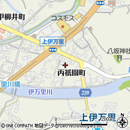 佐賀県伊万里市大坪町（丙祇園町）周辺の地図