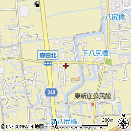 佐賀星生学園周辺の地図