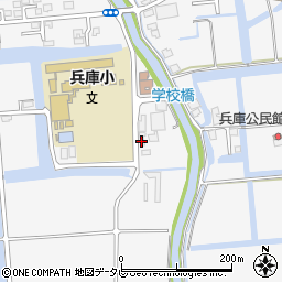 佐賀県佐賀市兵庫町渕1291-6周辺の地図