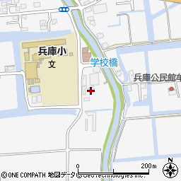 佐賀県佐賀市兵庫町渕1291-4周辺の地図